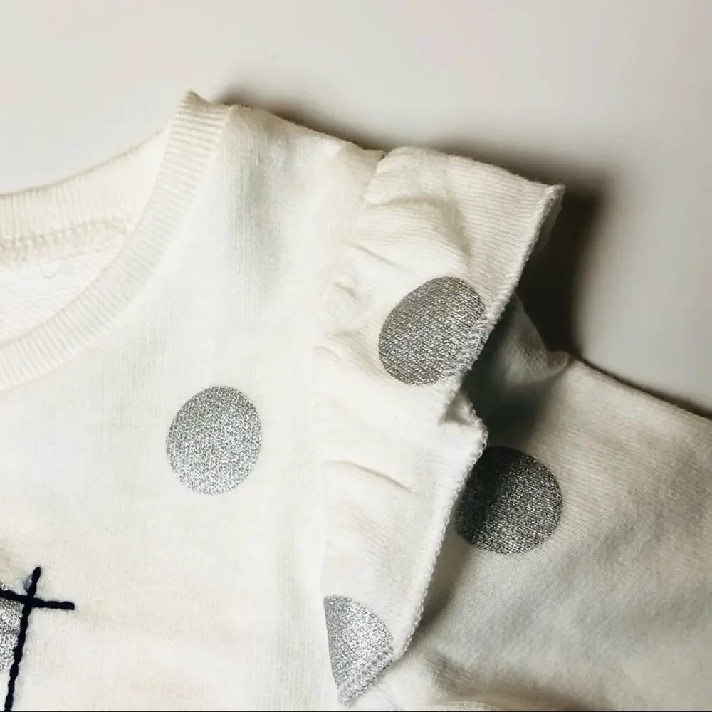 Carter’s Baby Girl Graphic Sweater  Sz 9m
